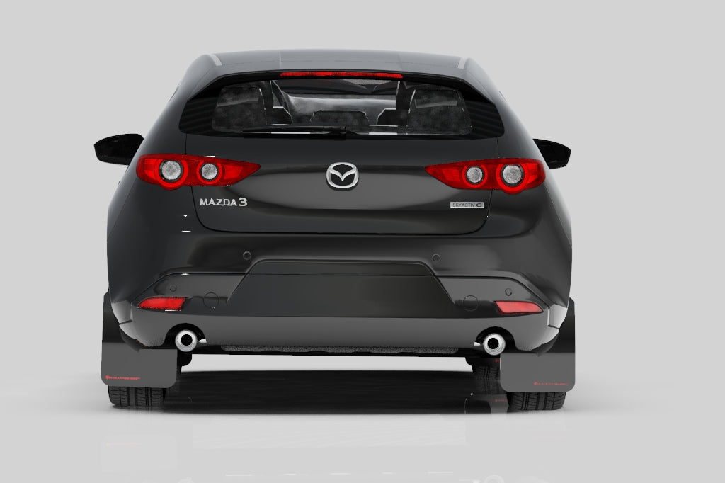 Rally Armor Mud Flaps Mazda 3 2019-2024 - RA Motorsports Canada