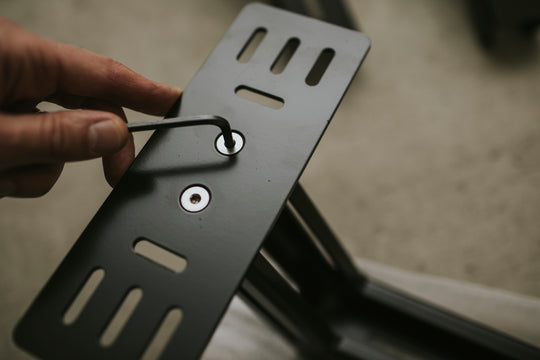 BED CROSSBAR FLAT MOUNTING PLATES - RA Motorsports Canada