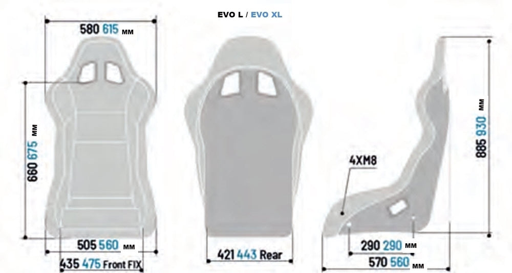 EVO XL QRT (NON-FIA) - RA Motorsports Canada