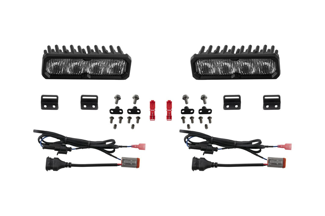 SS6 LED Fog Light Kit for 2022-2026 Toyota Tundra - RA Motorsports Canada