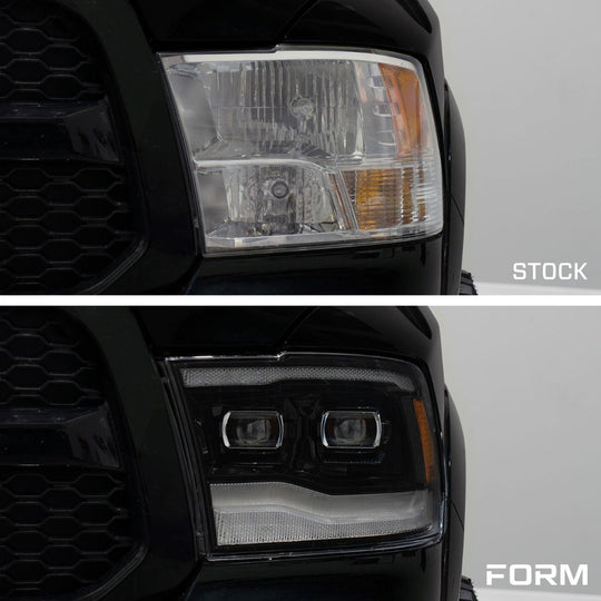 2009-2018 Ram 1500/2500/3500 LED Projector Headlights (pair) - RA Motorsports Canada