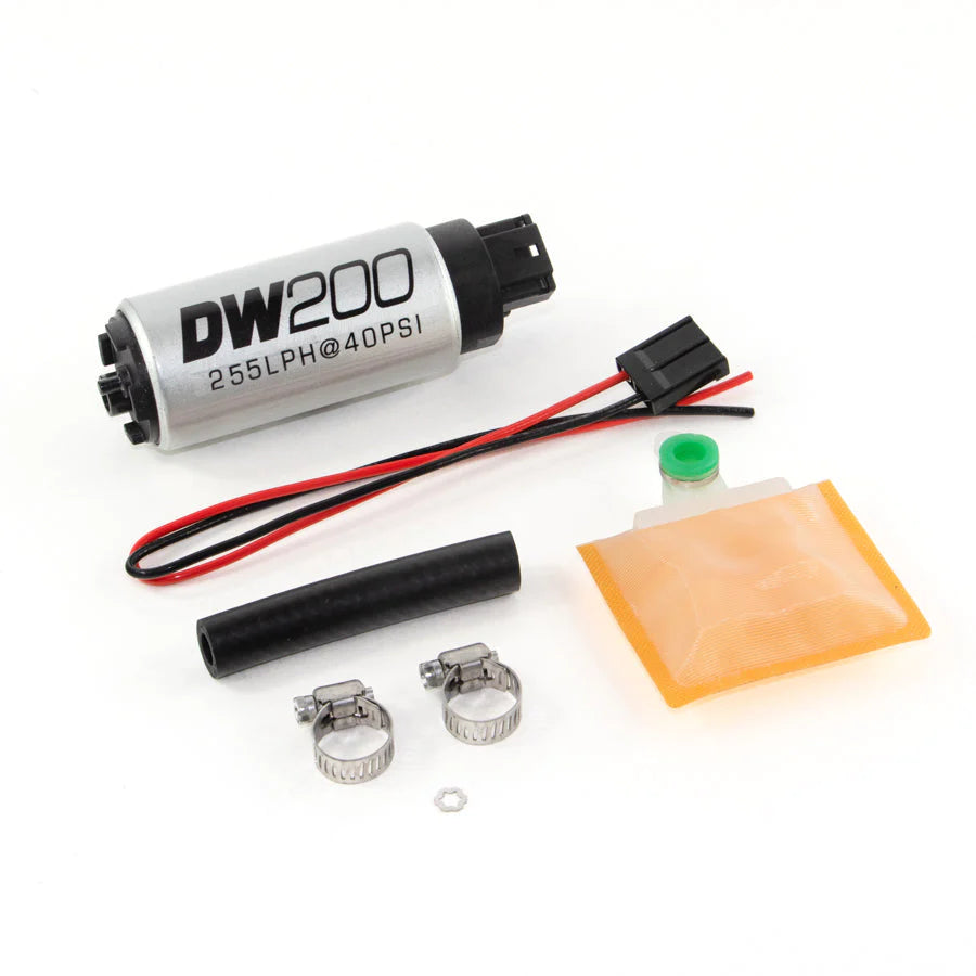 DW200 255lph in-tank fuel pump w/ Universal Install Kit - RA Motorsports Canada