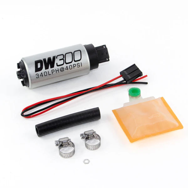 DW300 340lph in-tank fuel pump w/ Universal Install Kit - RA Motorsports Canada