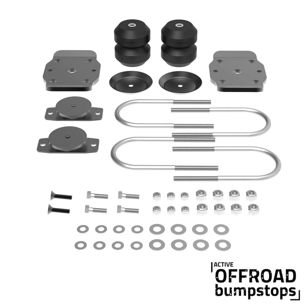 Active Off-Road Bumpstops w/ U-Bolt Flip Kit for 3rd Gen Toyota Tacoma - Rear Kit - RA Motorsports Canada