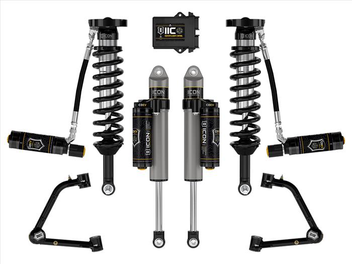 ICON 2023 GMC CANYON AT4, DENALI, & ELEVATION/CHEVROLET COLORADO TRAIL BOSS, 1.75-2.5" LIFT, STAGE 6 SUSPENSION SYSTEM W/ TUBULAR UPPER CONTROL ARMS - RA Motorsports Canada