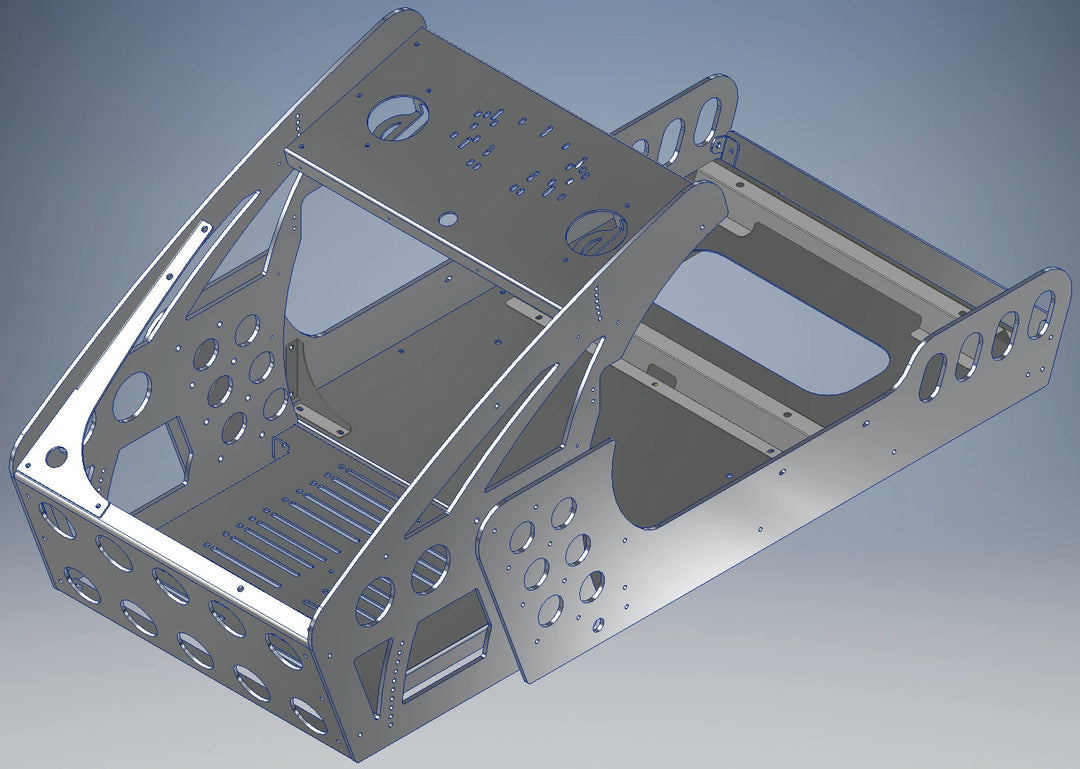 Sim Racing Chassis Struts RA86 SIM RACING CHASSIS BASE – RA Motorsports Canada
