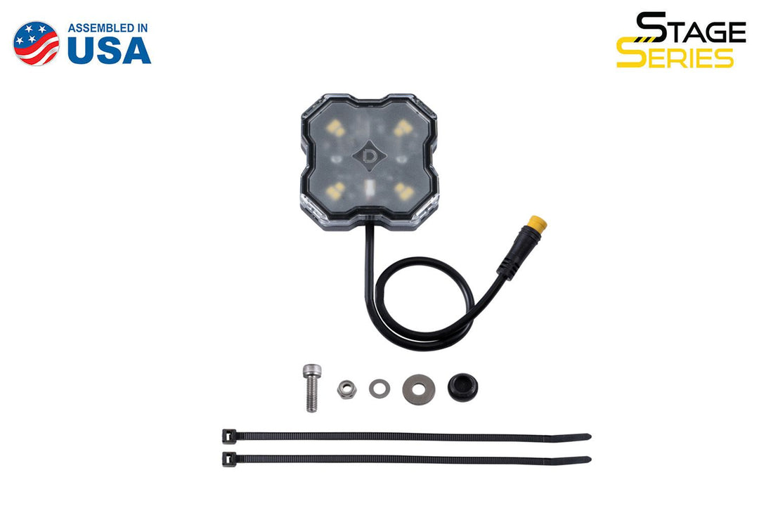 Stage Series Single-Color LED Rock Light (8-pack) - RA Motorsports Canada