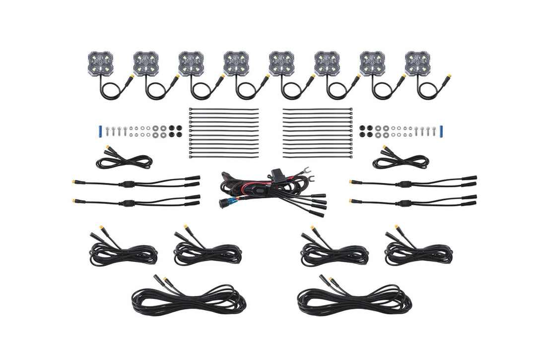 Stage Series Single-Color LED Rock Light (8-pack) - RA Motorsports Canada