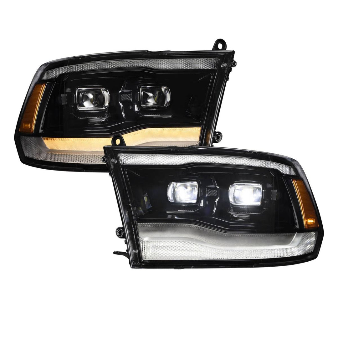 2019-2024 Ram 1500 Classic LED Projector Headlights (pair) - RA Motorsports Canada