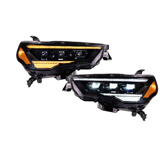 2014-2024 Toyota 4Runner Sequential LED Projector Headlights (pair) - RA Motorsports Canada
