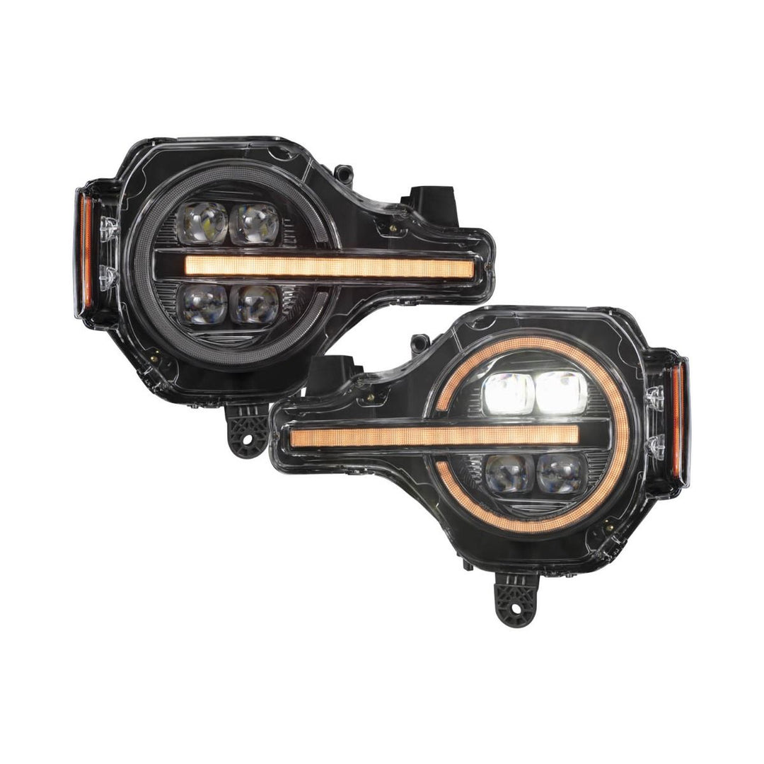 2021-2024 Ford Bronco LED Projector Headlights (pair) - RA Motorsports Canada