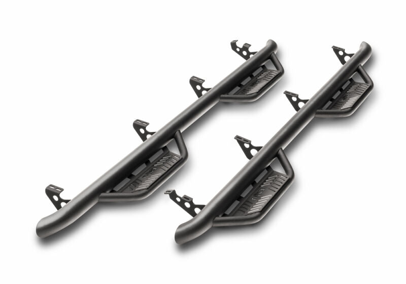 Textured Black Cab Length Podium Steps, 05-23 Tacoma Double Cab - RA Motorsports Canada