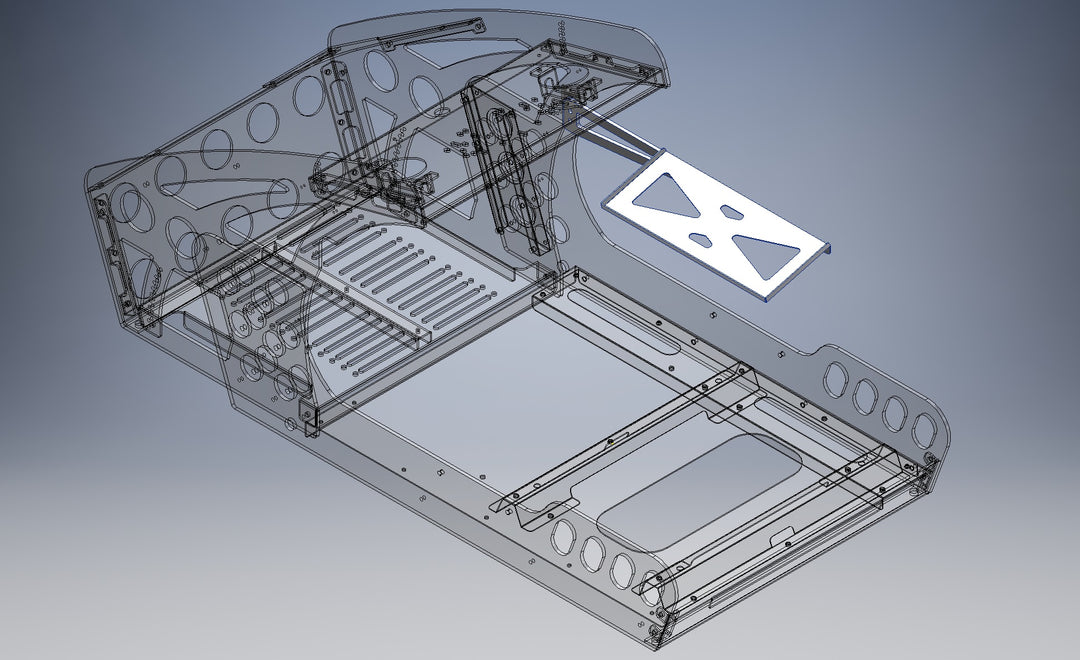 RA86 CHASSIS KEYBOARD TRAY - RA Motorsports Canada