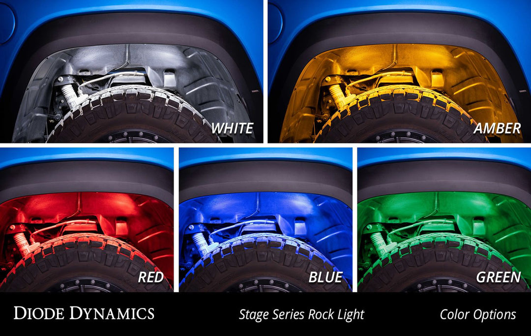 Stage Series Single-Color LED Rock Light (add-on 2-pack) - RA Motorsports Canada