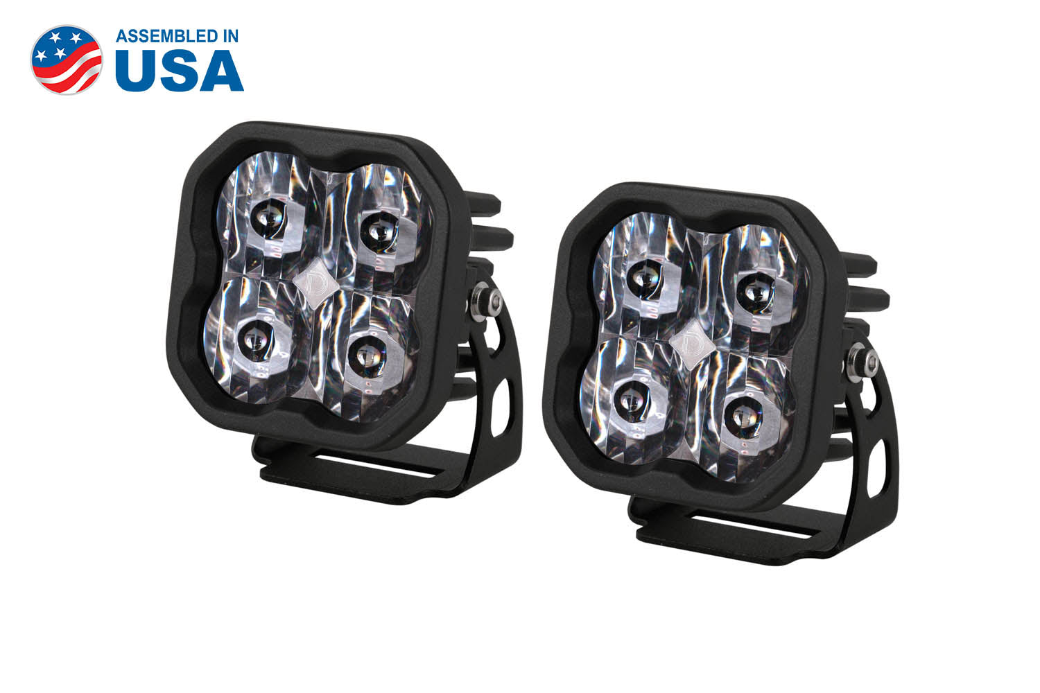 STAGE SERIES 3" SS3 WHITE LED POD STANDARD (PAIR) - RA Motorsports Canada