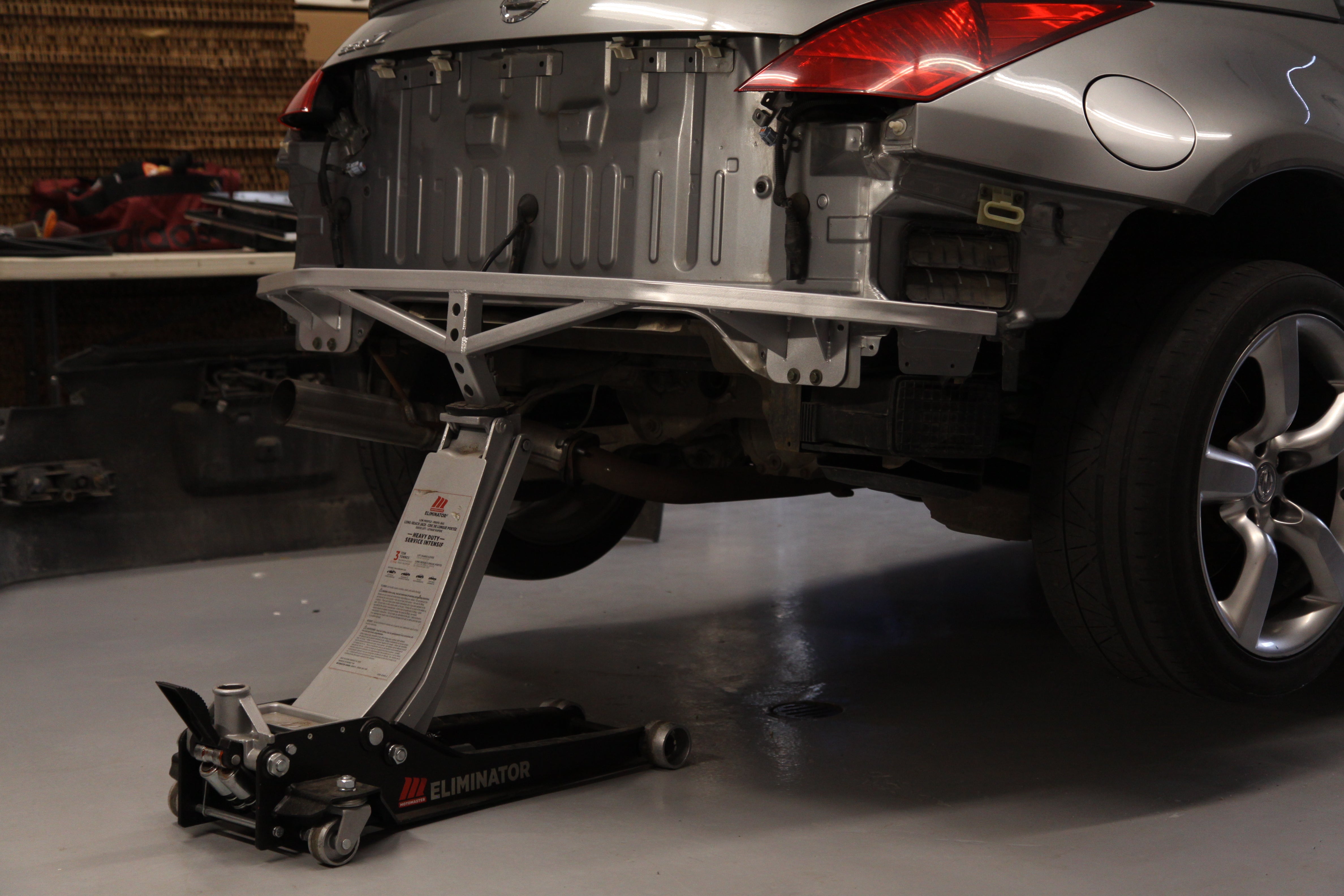 Z33 350Z REAR TUBULAR BASH BAR – RA Motorsports Canada