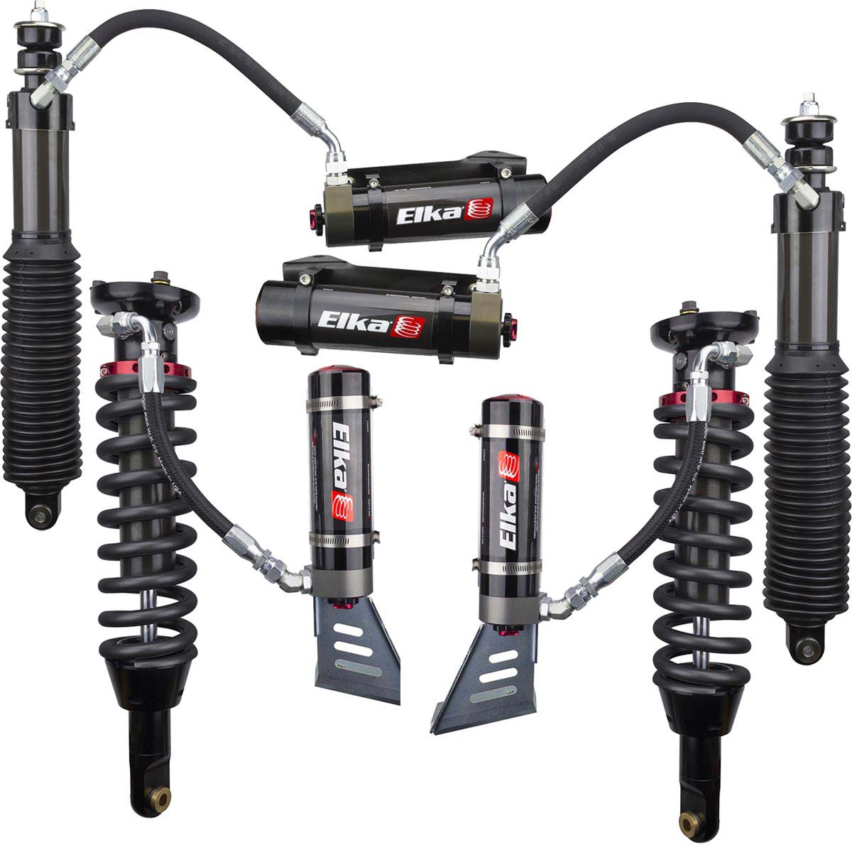 2.5 DC RESERVOIR FRONT & REAR SHOCKS KIT for TOYOTA 4RUNNER, 2003 to 2009 (0 in. to 3 in. lift) - RA Motorsports Canada