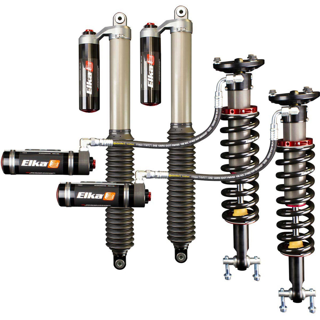 2.5 DC RESERVOIR FRONT & REAR SHOCKS KIT for FORD F-150 4×4, 2014 to 2019 (0 in. to 3 in. lift) - RA Motorsports Canada