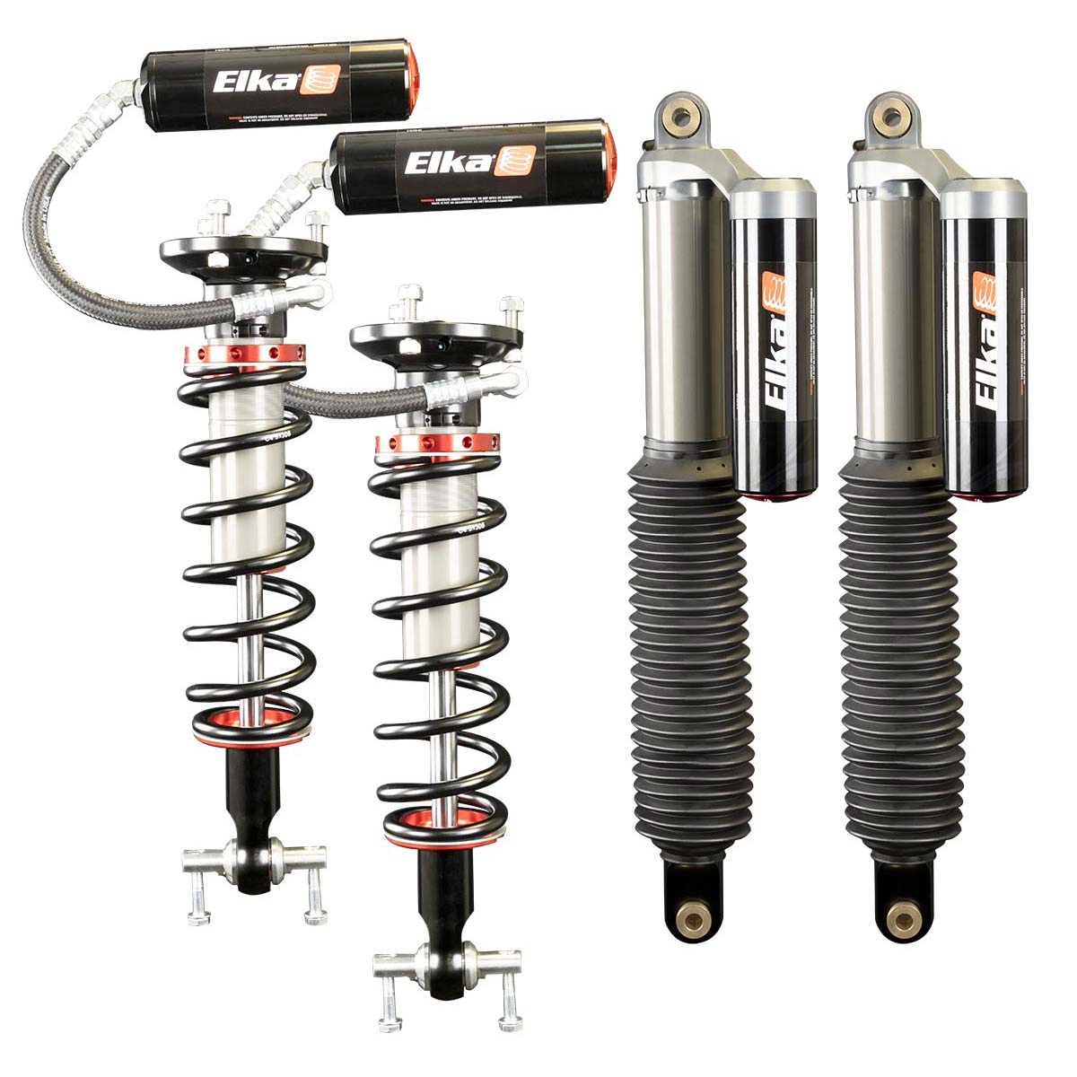 2.5 RESERVOIR FRONT & REAR SHOCKS KIT for CHEVROLET SILVERADO 1500, 2007 to 2018 (0 in. to 3 in. lift) - RA Motorsports Canada